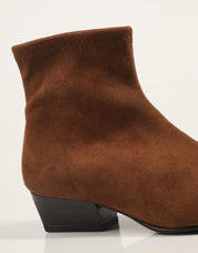 BOTINES MISS ELASTIC 078055 en color Cuero
