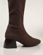 BOTINES MISS ELASTIC 078663 en color Marron