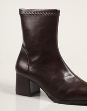 BOTINES MISS ELASTIC 078330 en color Marron