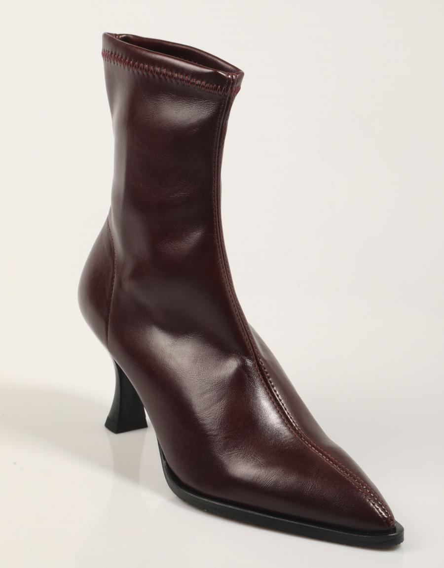 BOTINES MISS ELASTIC 78039 en color Burdeos