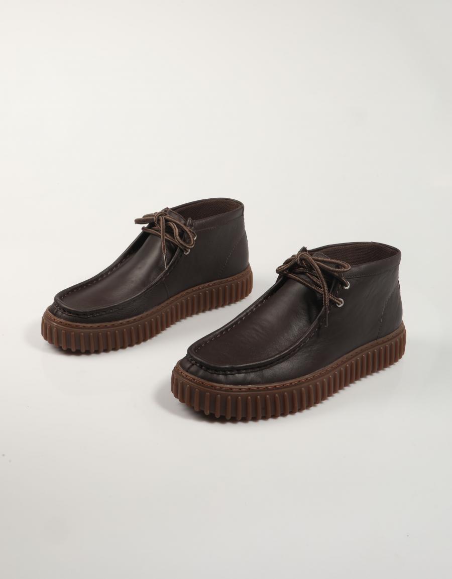 BOTINES CLARKS TORHILL HI en color Marron