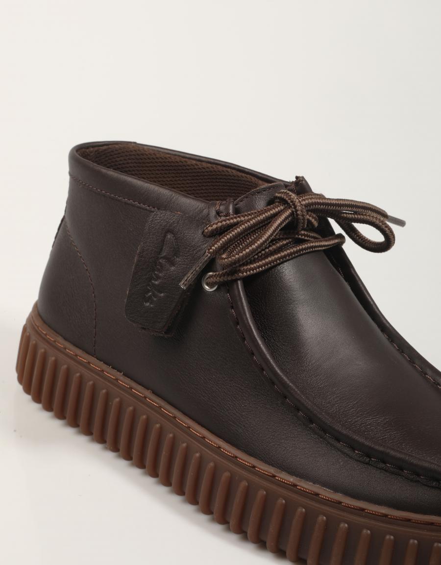 BOTINES CLARKS TORHILL HI en color Marron