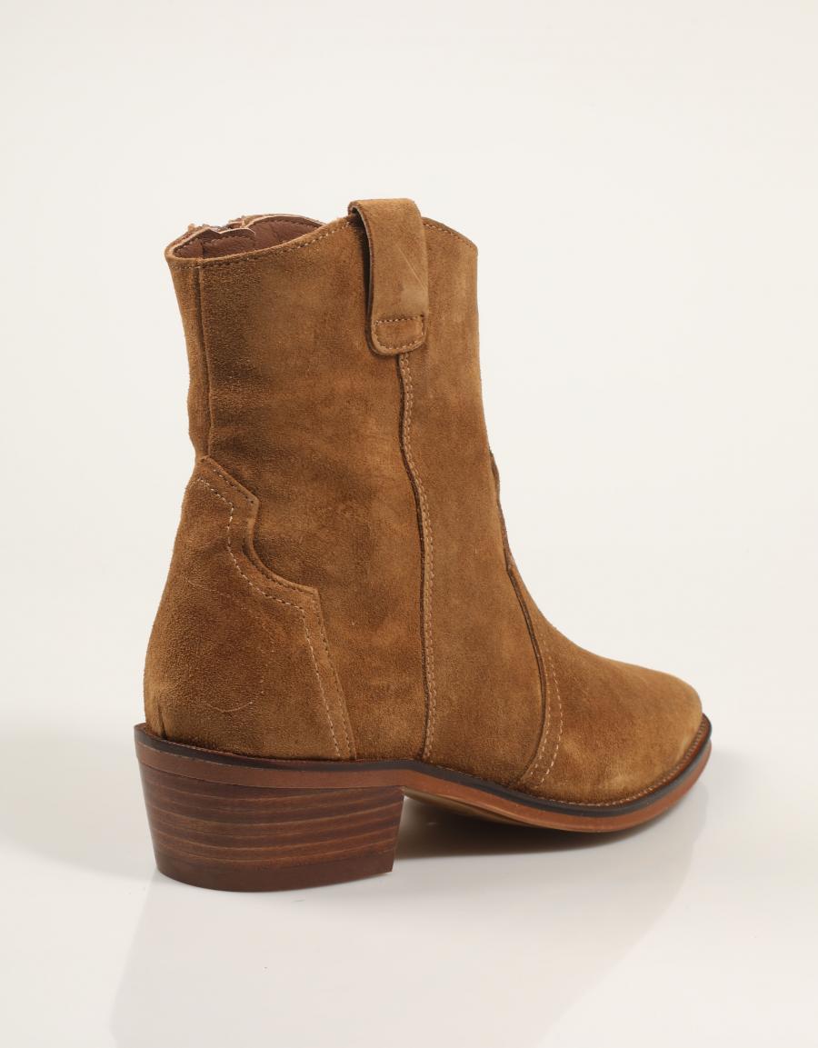 BOTINES ALPE 2548 en color Cuero