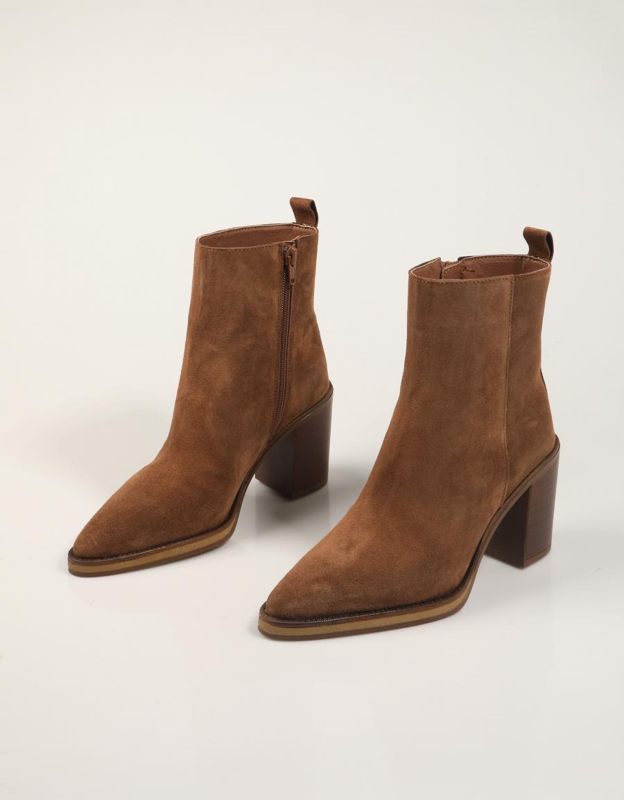 BOTINES ALPE 5221 en color Cuero