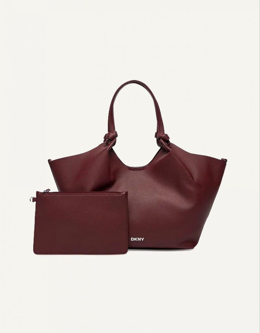BOLSO DKNY PAULA MD TOTE R42BAE49 en color Burdeos