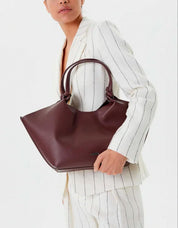 BOLSO DKNY PAULA MD TOTE R42BAE49 en color Burdeos
