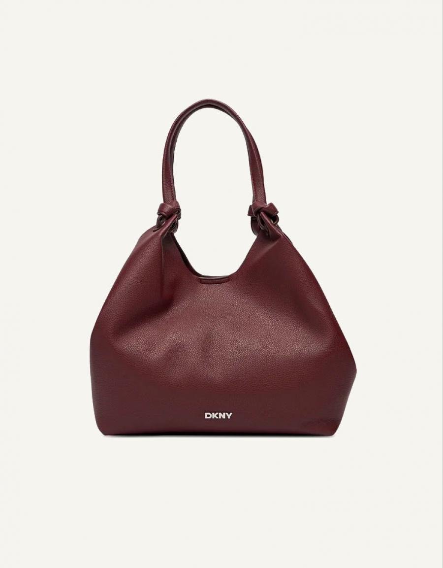 BOLSO DKNY PAULA MD TOTE R42BAE49 en color Burdeos