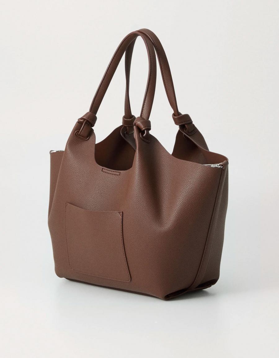 BOLSO DKNY PAULA MD TOTE R42BAE49 en color Marron