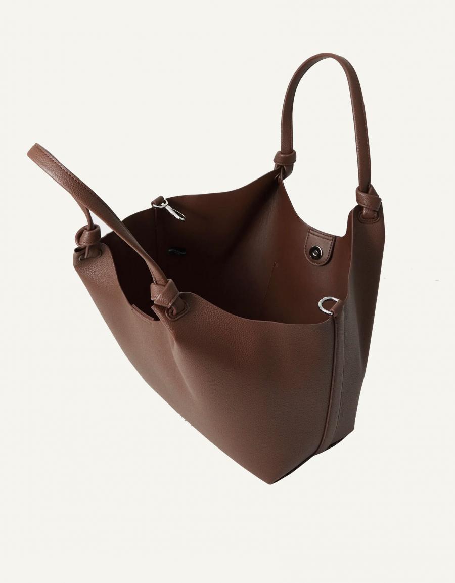 BOLSO DKNY PAULA MD TOTE R42BAE49 en color Marron