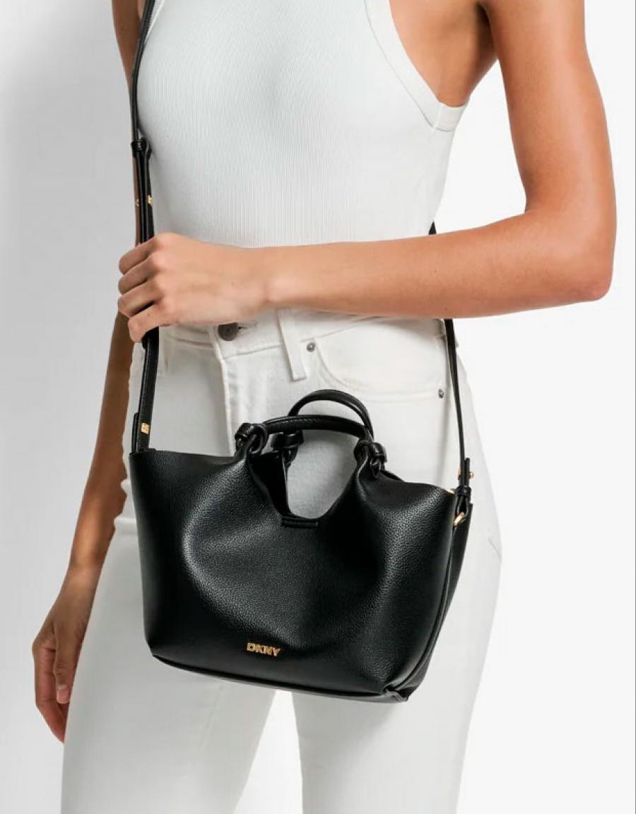 BOLSO DKNY PAULA SM TOTE R53BAM60 en color Negro