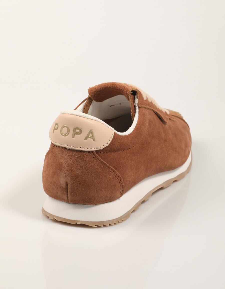 ZAPATILLAS POPA KIRA en color Marron