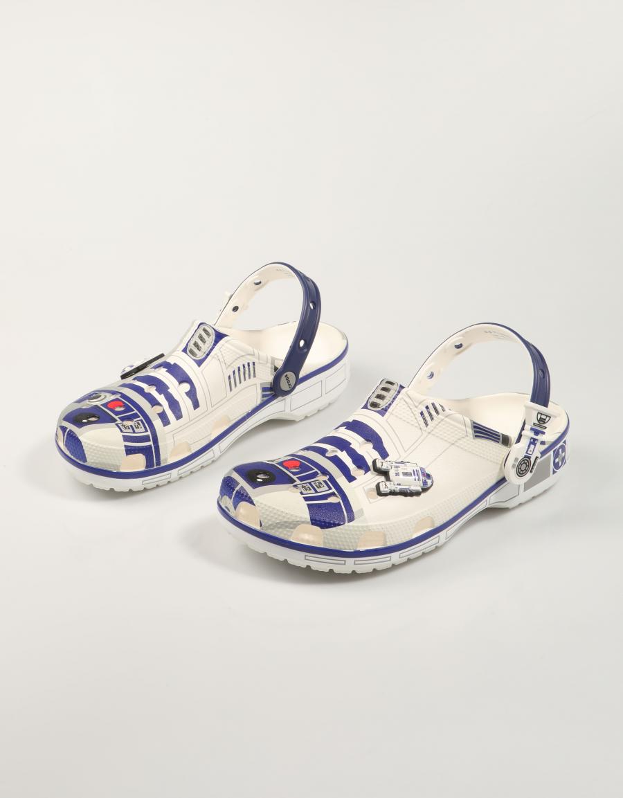 ZAPATILLAS CROCS STAR WARS R2D2 CLS CLG en color Gris