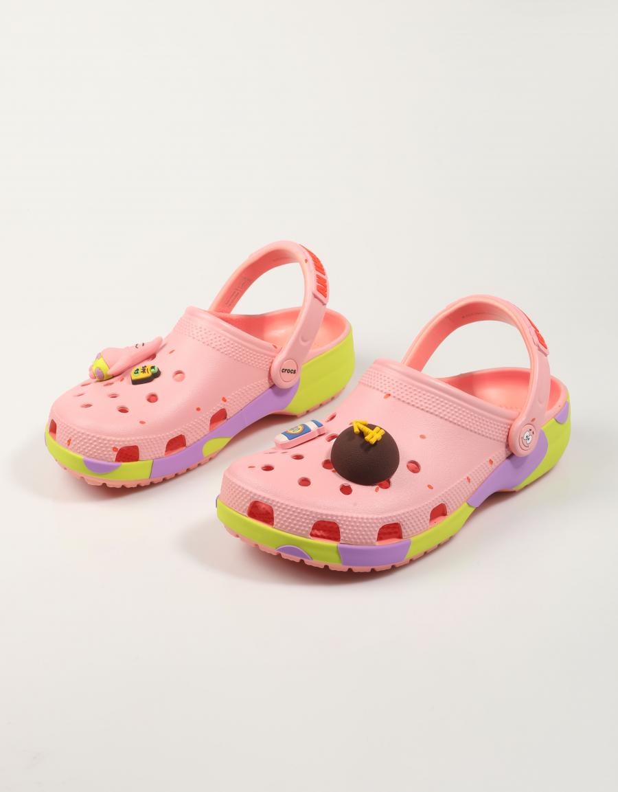 ZAPATILLAS CROCS SPONGEBOB PATRICK CLASSIC CLOG en color Rosa