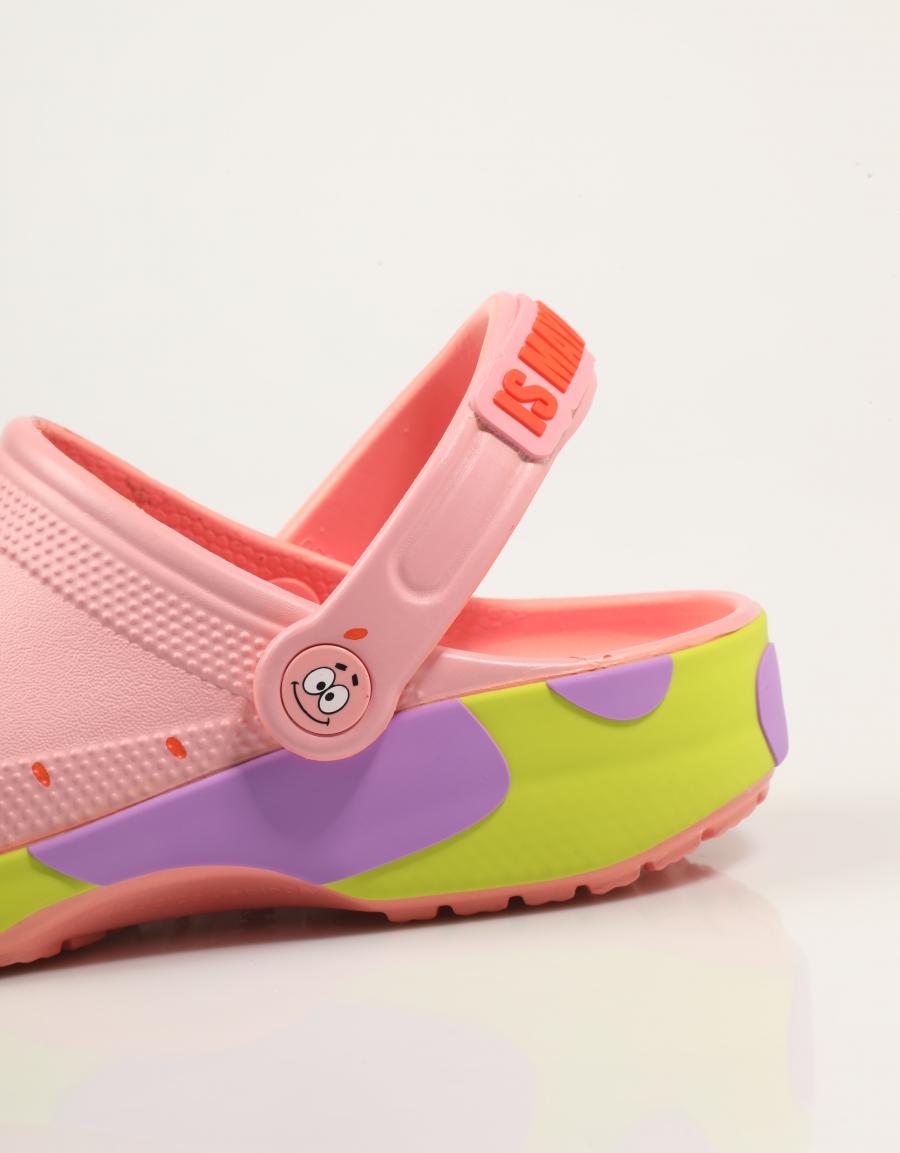 ZAPATILLAS CROCS SPONGEBOB PATRICK CLASSIC CLOG en color Rosa
