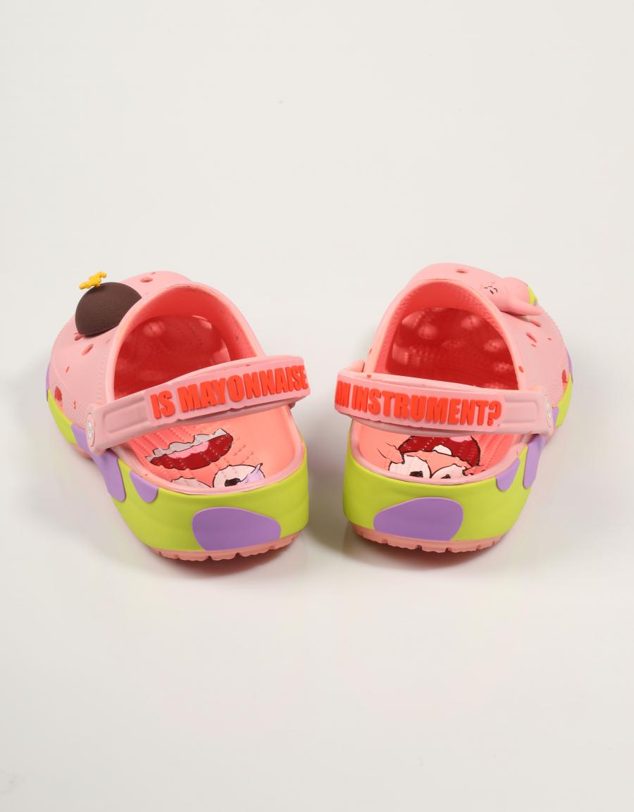 ZAPATILLAS CROCS SPONGEBOB PATRICK CLASSIC CLOG en color Rosa