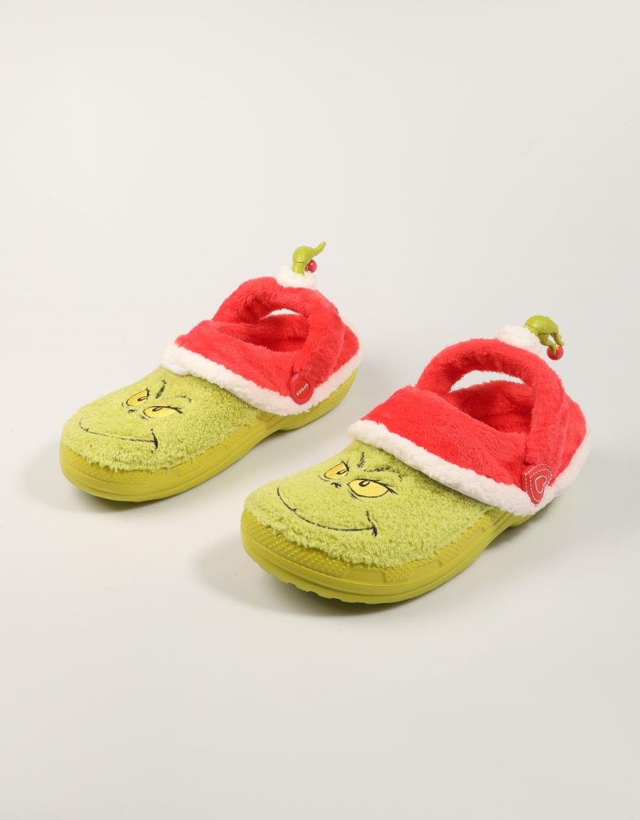 ZAPATILLAS CROCS THE GRINCH CLS LND CLG en color Verde