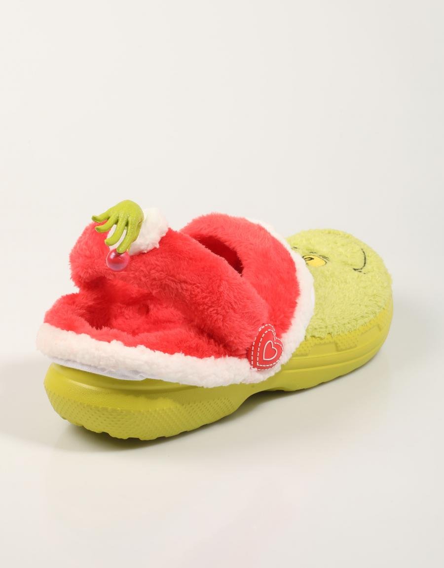 ZAPATILLAS CROCS THE GRINCH CLS LND CLG en color Verde