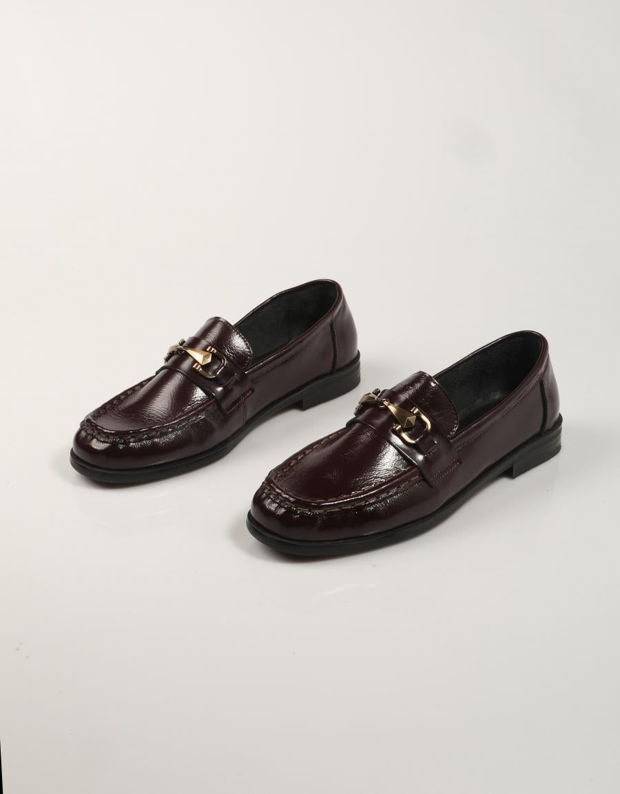 ZAPATOS REBECA HOPE 300 R02 en color Burdeos