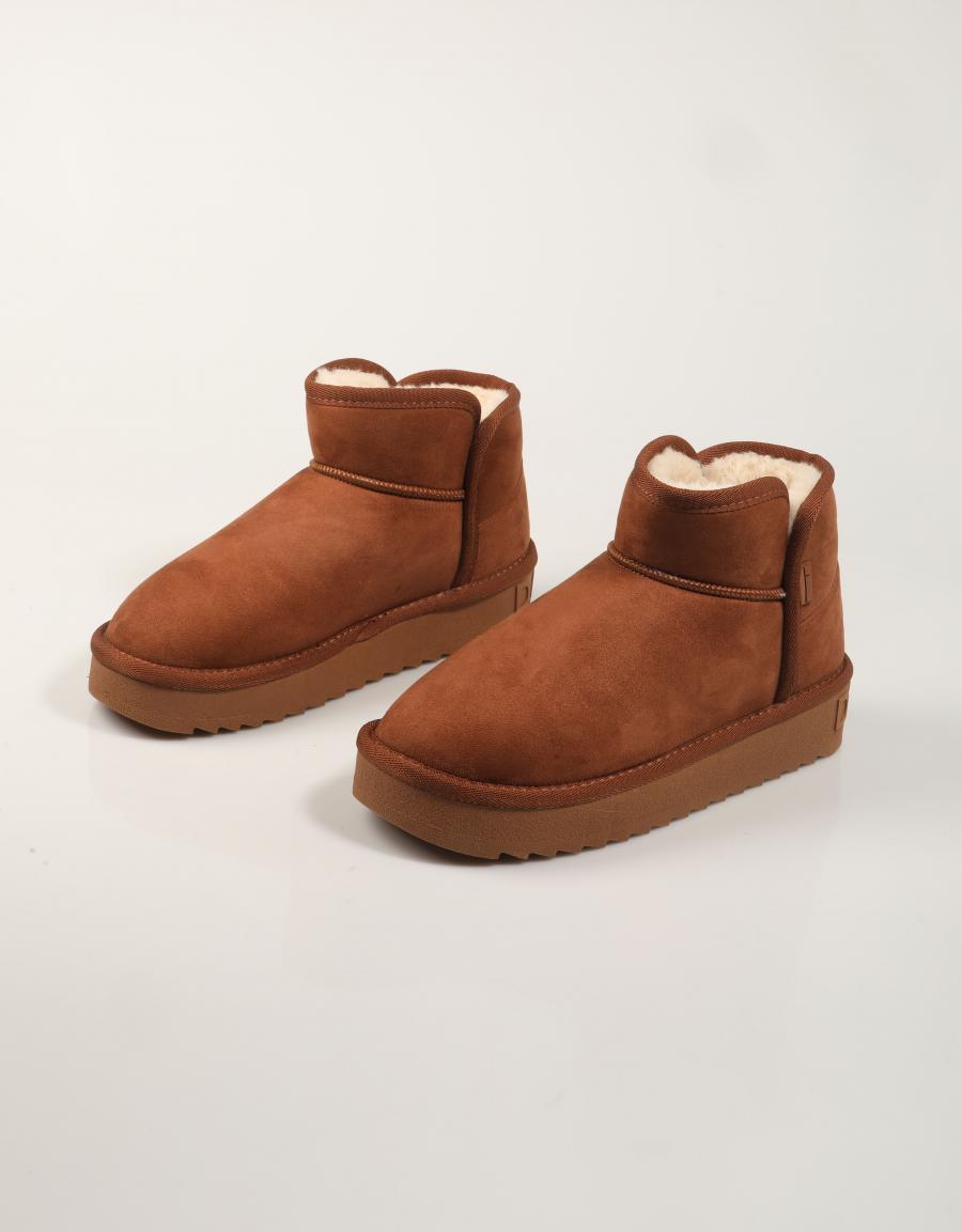 BOTINES D FRANKLIN DFSH 370021 en color Cuero