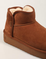 BOTINES D FRANKLIN DFSH 370021 en color Cuero