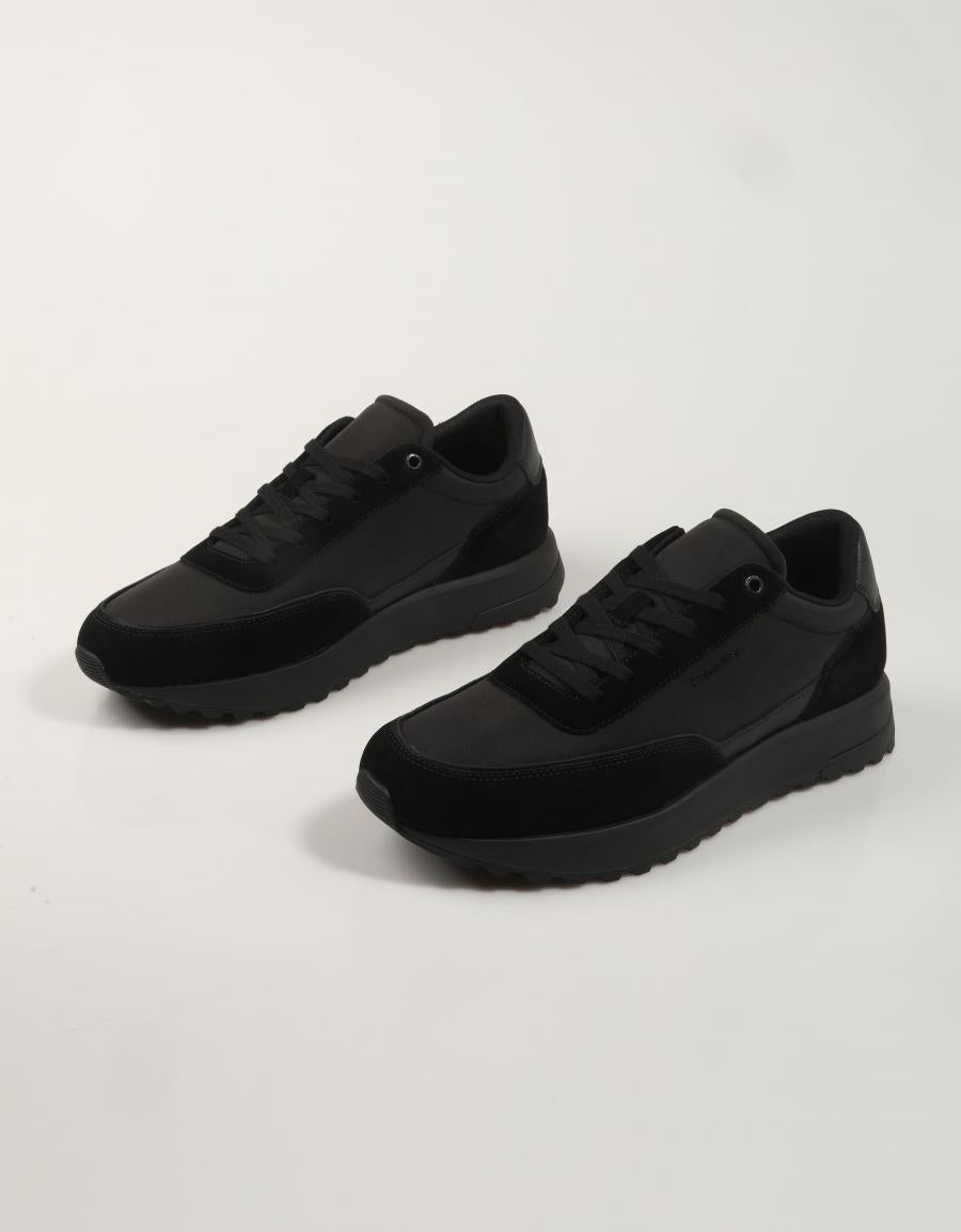 ZAPATILLAS CALVIN KLEIN LOW TOP LACE UP REPREVE MIX en color Negro