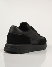 ZAPATILLAS CALVIN KLEIN LOW TOP LACE UP REPREVE MIX en color Negro