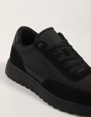 ZAPATILLAS CALVIN KLEIN LOW TOP LACE UP REPREVE MIX en color Negro