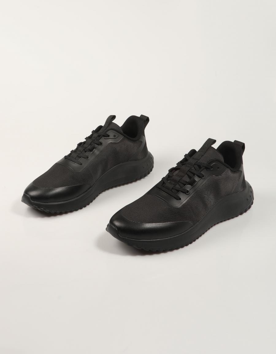 ZAPATILLAS CALVIN KLEIN EVA RUNNER LACE UP MAT MIX en color Negro