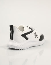 ZAPATILLAS CALVIN KLEIN EVA RUNNER LOW LACE ML MIX II en color Blanco