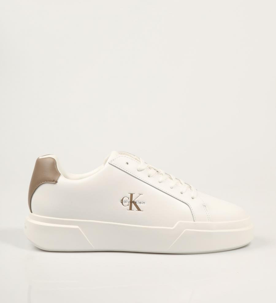 ZAPATILLAS CALVIN KLEIN CHUNKY CUPSOLE LACEUP LTH en color Blanco