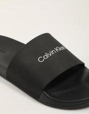 CHANCLAS CALVIN KLEIN ESS SLIDE MONOBRAND CV en color Negro