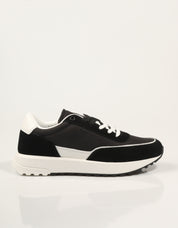 ZAPATILLAS CALVIN KLEIN CITY RUNNER LACEUP MY MIX en color Negro