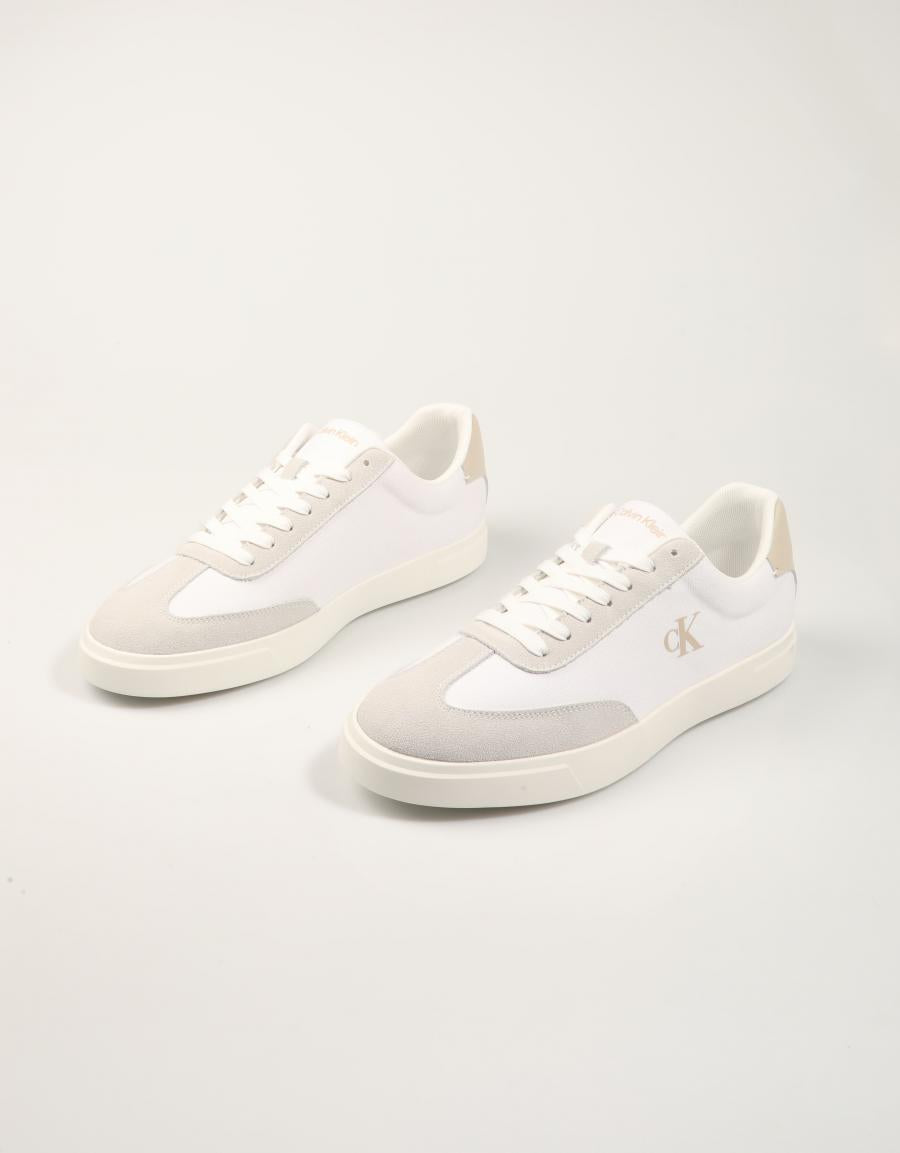 ZAPATILLAS CALVIN KLEIN LOW PROF CUPSOLE CV en color Blanco