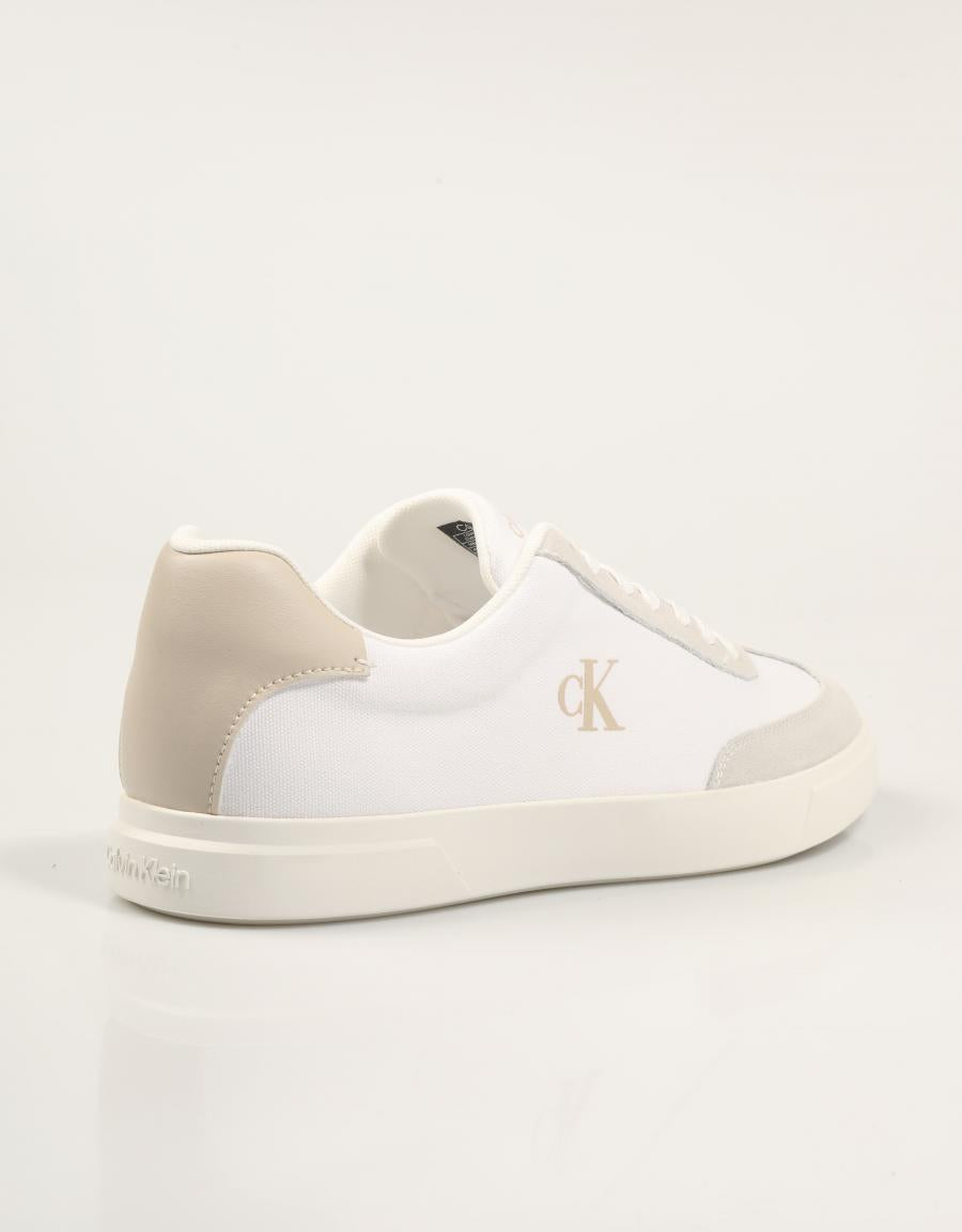 ZAPATILLAS CALVIN KLEIN LOW PROF CUPSOLE CV en color Blanco
