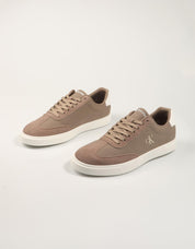 ZAPATILLAS CALVIN KLEIN LOW PROF CUPSOLE CV en color Taupe