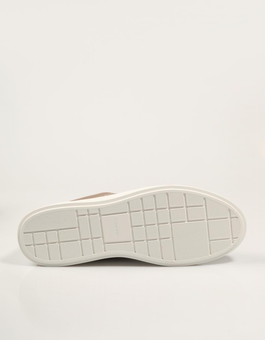 ZAPATILLAS CALVIN KLEIN LOW PROF CUPSOLE CV en color Taupe