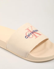CHANCLAS CALVIN KLEIN ESS SLIDE CV en color Rosa