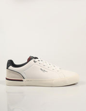 ZAPATILLAS PEPE JEANS KENTON CAMPUS M en color Blanco