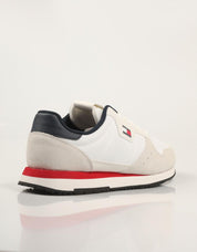 ZAPATILLAS TOMMY HILFIGER BOWIE TJM EVA RUNNER LEATHER en color Blanco