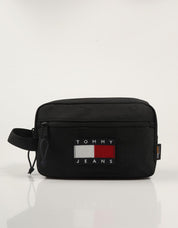 NECESER TOMMY HILFIGER TJM ARCHIVE WASHBAG en color Negro