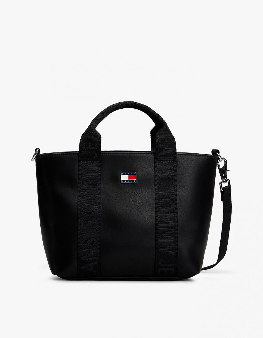 BOLSO TOMMY HILFIGER TJW DAILY ELEVATED MINI TOTE en color Negro