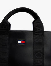BOLSO TOMMY HILFIGER TJW DAILY ELEVATED MINI TOTE en color Negro