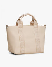 BOLSO TOMMY HILFIGER TJW DAILY ELEVATED MINI TOTE en color Beige