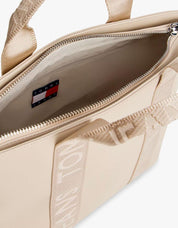 BOLSO TOMMY HILFIGER TJW DAILY ELEVATED MINI TOTE en color Beige