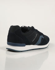ZAPATILLAS TOMMY HILFIGER RUNNER ICON MIX en color Azul marino