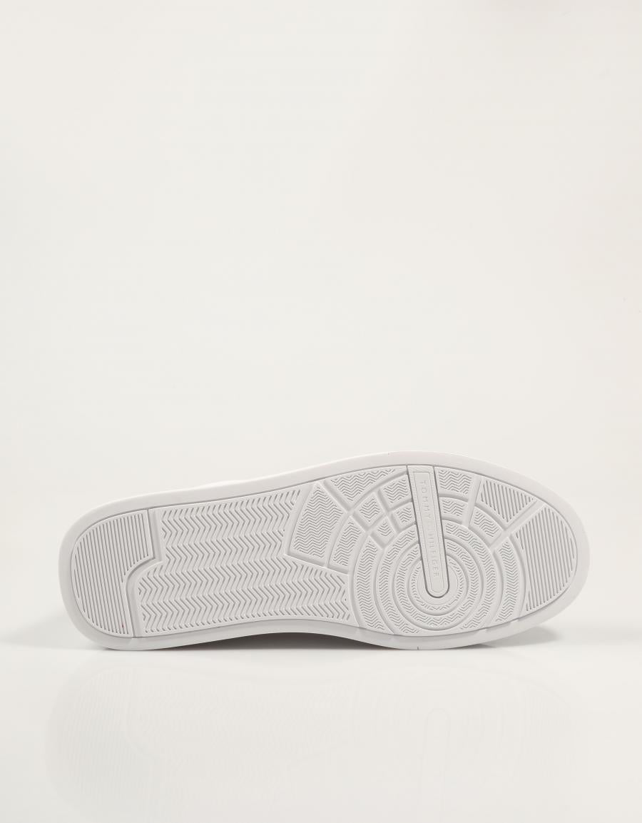 ZAPATILLAS TOMMY HILFIGER COURT KNIT en color Blanco