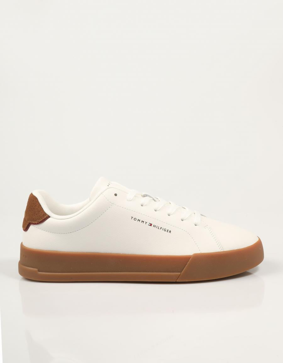 ZAPATILLAS TOMMY HILFIGER COURT en color Blanco