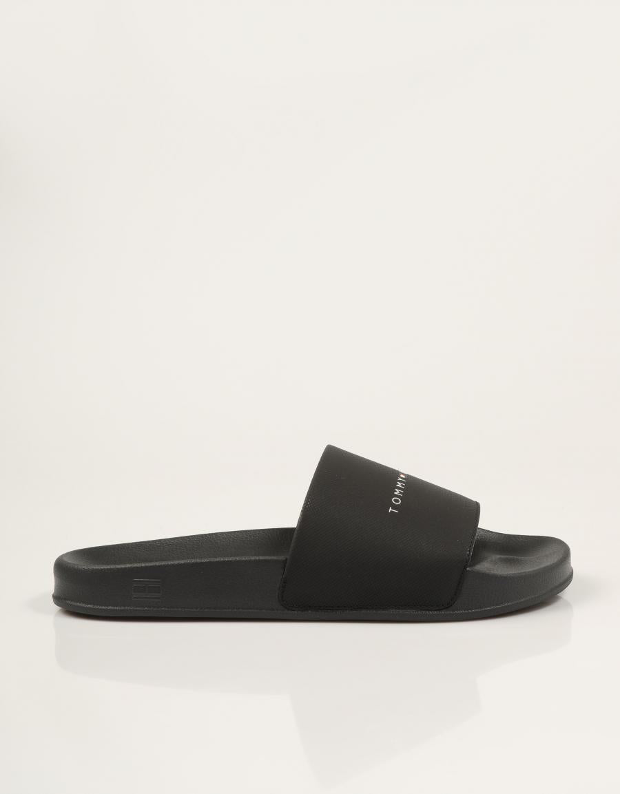 CHANCLAS TOMMY HILFIGER POOL SLIDE en color Negro