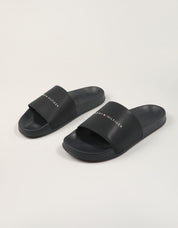 CHANCLAS TOMMY HILFIGER POOL SLIDE en color Azul marino