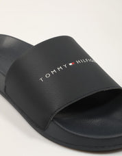 CHANCLAS TOMMY HILFIGER POOL SLIDE en color Azul marino